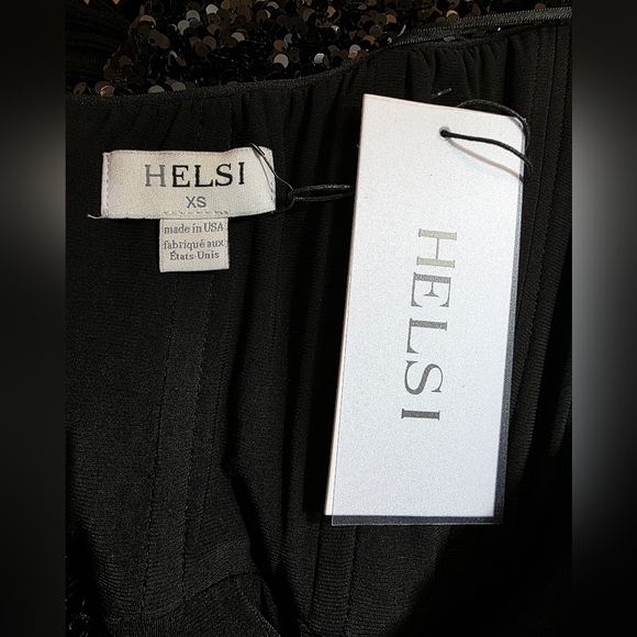 Helsi Leslie Sequin Strapless Gown XS - Picture 7 of 7